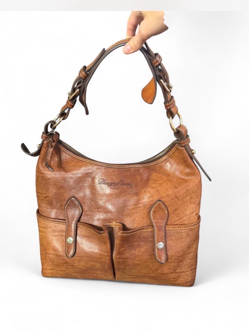 Dooney & Bourke Florentine Double Pocket Hobo